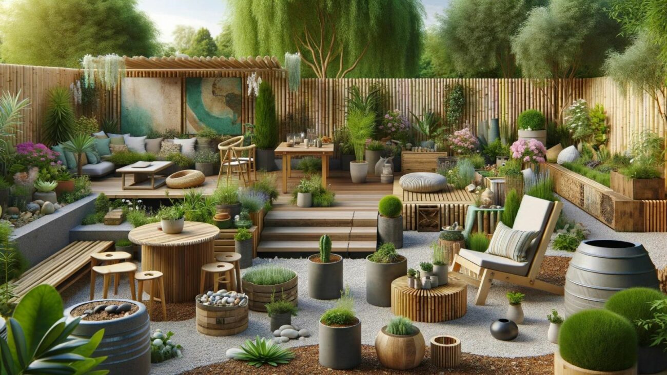 Nachhaltige Gartenmöbel
