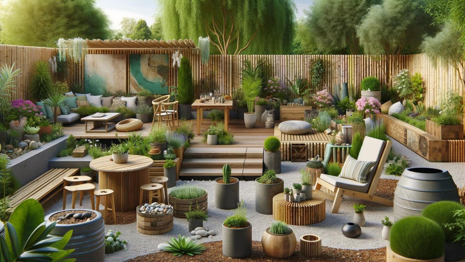 Nachhaltige Gartenmöbel